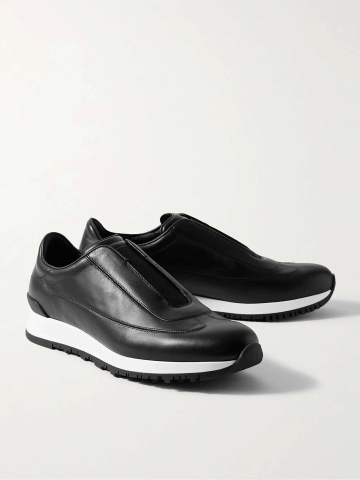 Leather Nubuck Sneakers