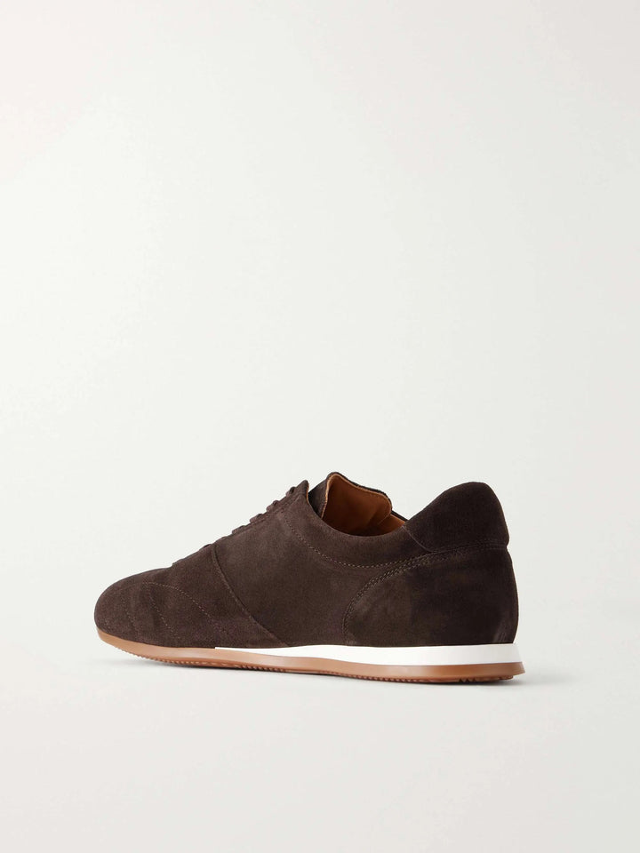 Suede Sneakers Brown
