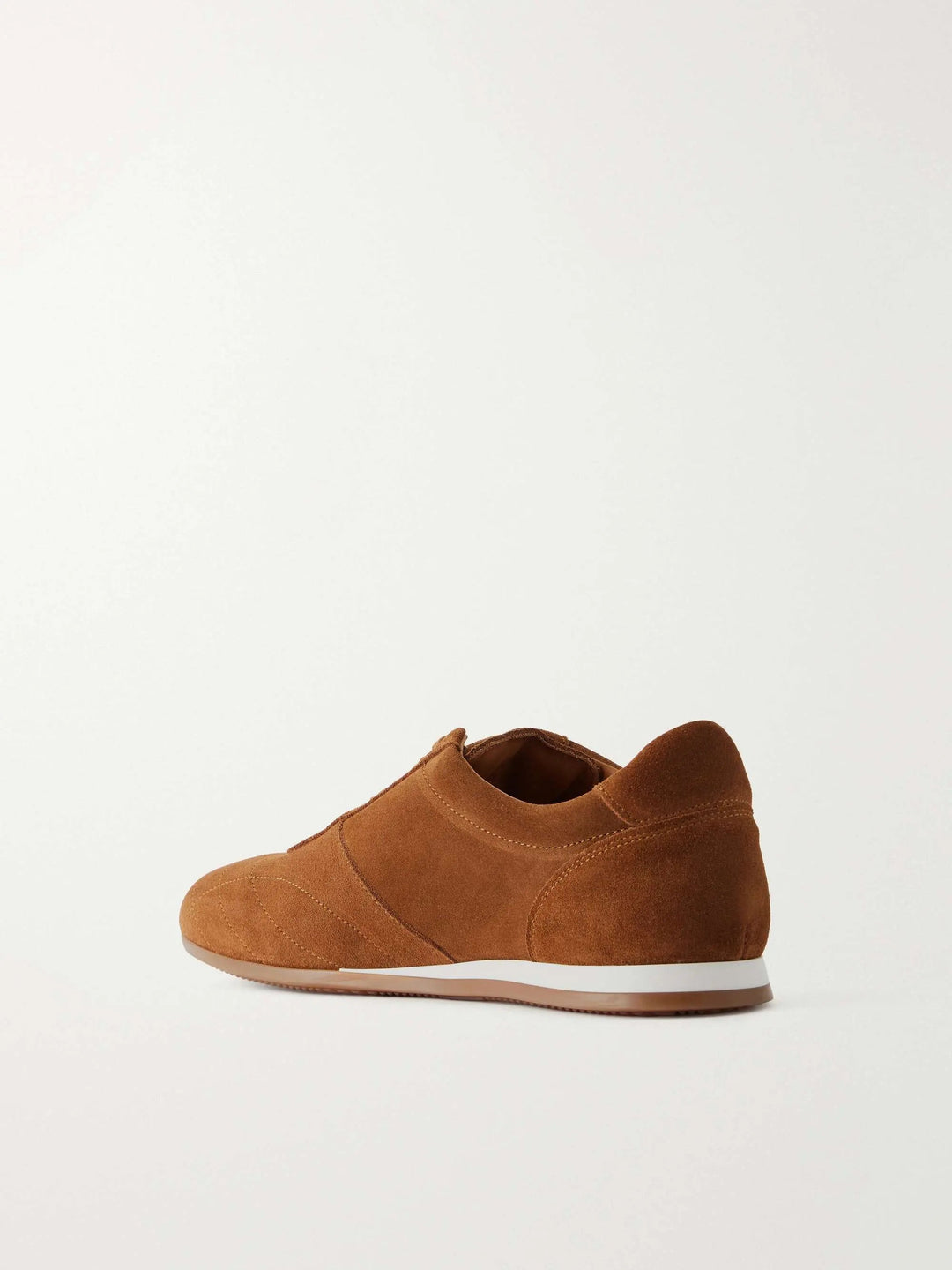 Suede Sneakers Light Brown