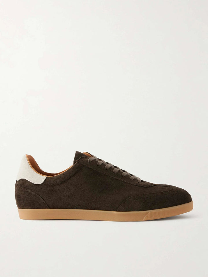 Suede Sneakers Brown